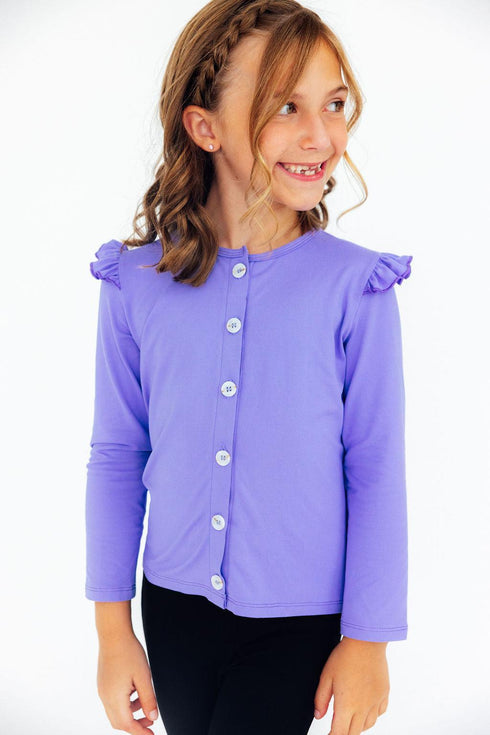 periwinkle-ruffle-cardigan Mila & Rose - Sophia's Style-2